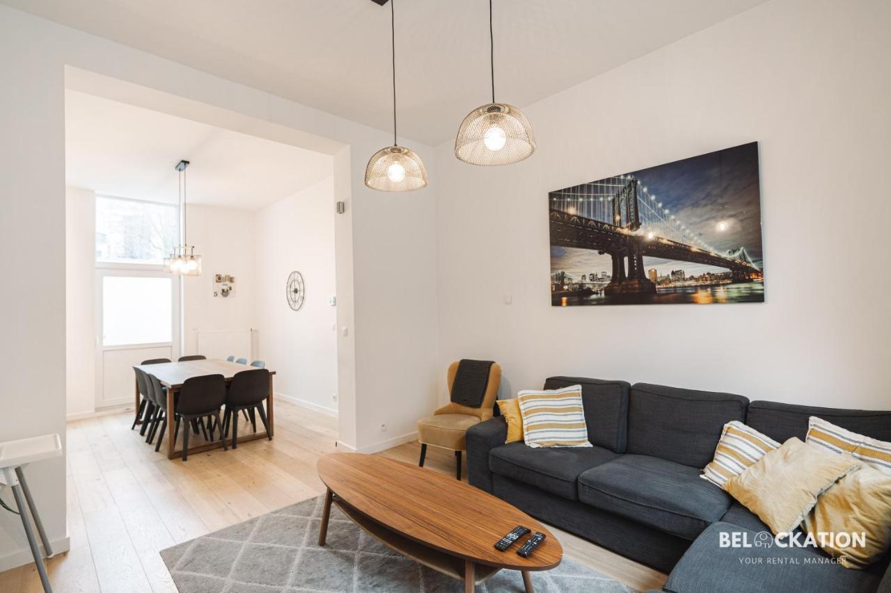 Maison Spacieuse De 6 Chambres Proche Gare Midi Bryssel Exteriör bild