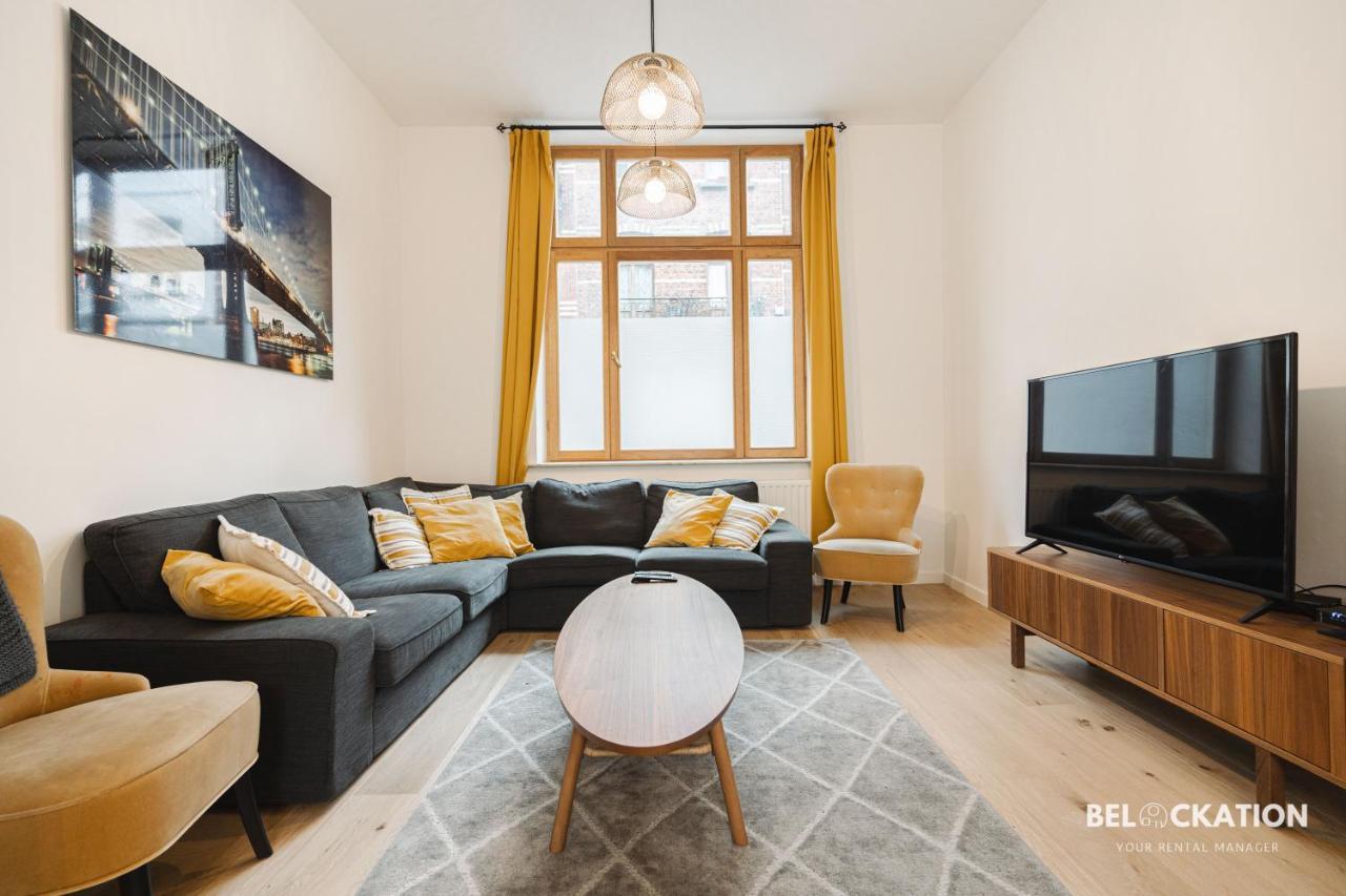 Maison Spacieuse De 6 Chambres Proche Gare Midi Bryssel Exteriör bild