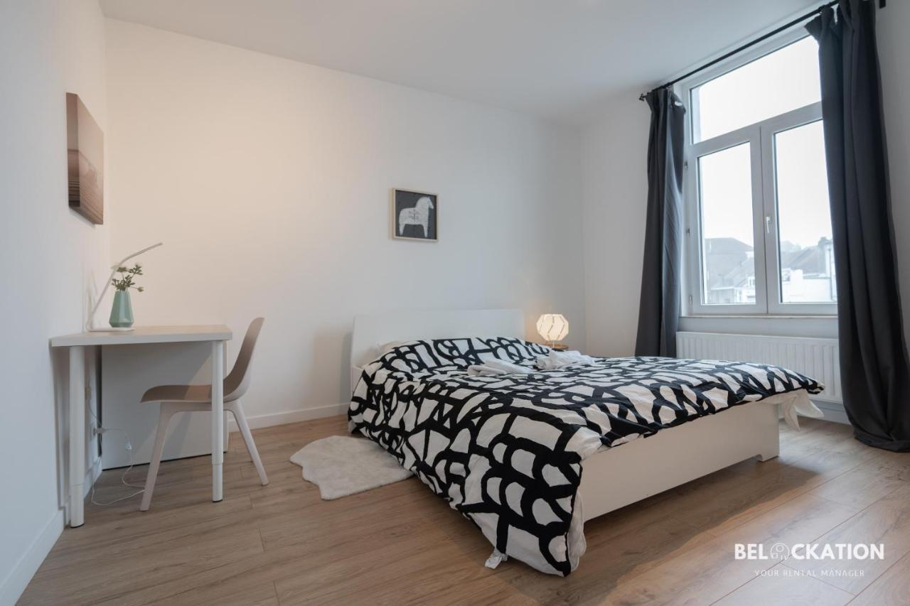 Maison Spacieuse De 6 Chambres Proche Gare Midi Bryssel Exteriör bild